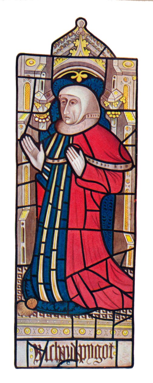 Serjeants at Law. Long Melford Church, Suffolk, 1903 od Unbekannt