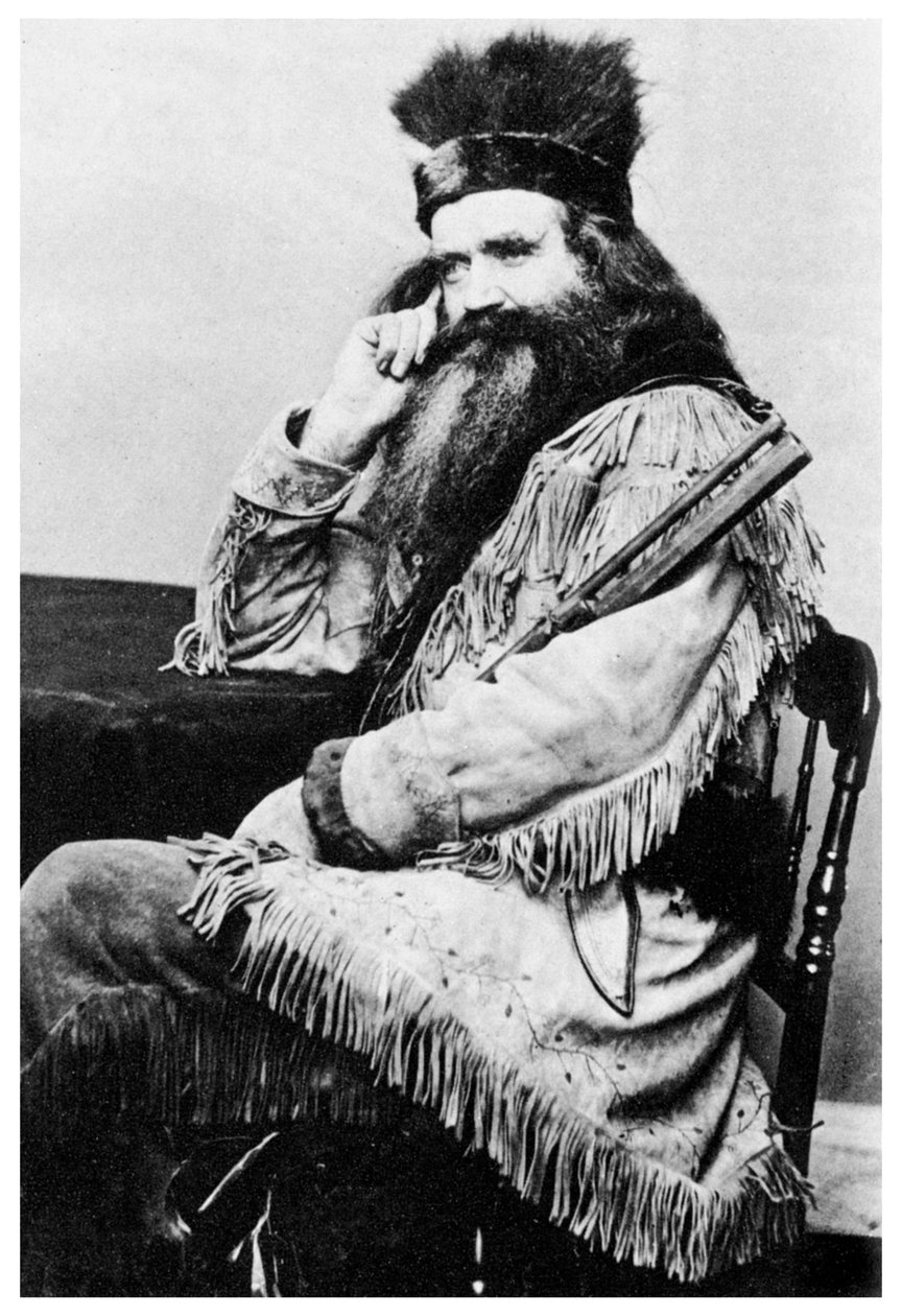 Seth Kinman, americký lovec, 1860 1955 od Unbekannt