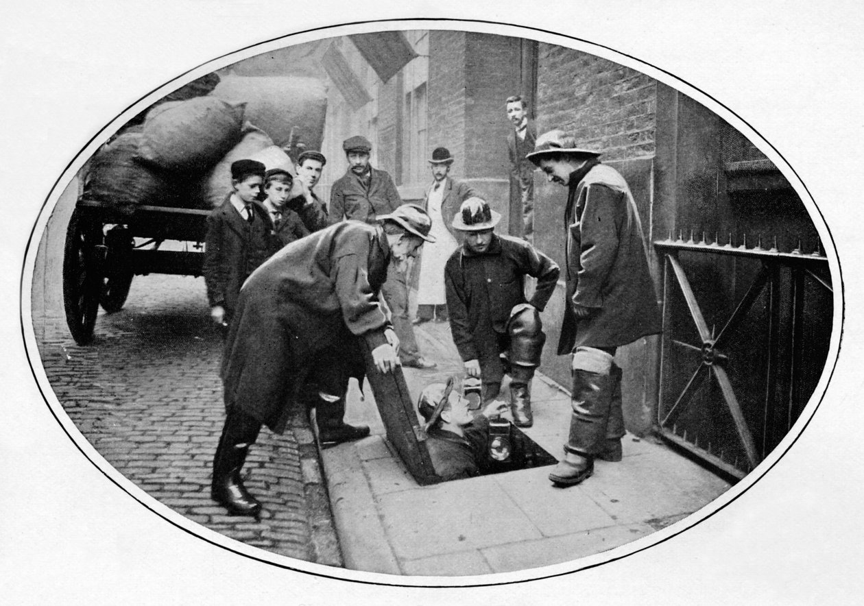 Kanalisté jdou níže, Londýn, c1903 1903 od Unbekannt