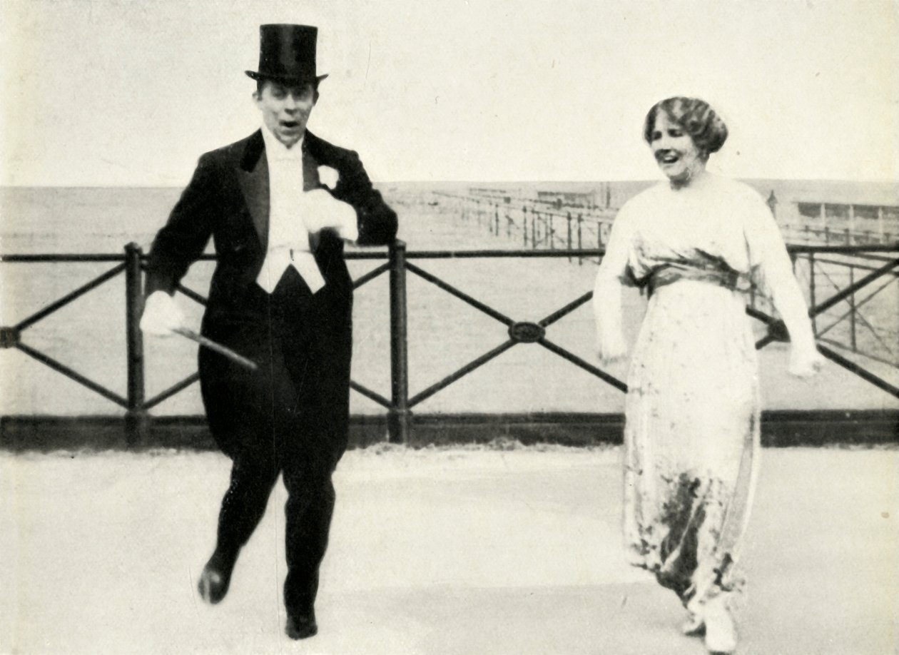 Seymour Hicks a Ellaline Terriss, c1907, 1947. od Unbekannt