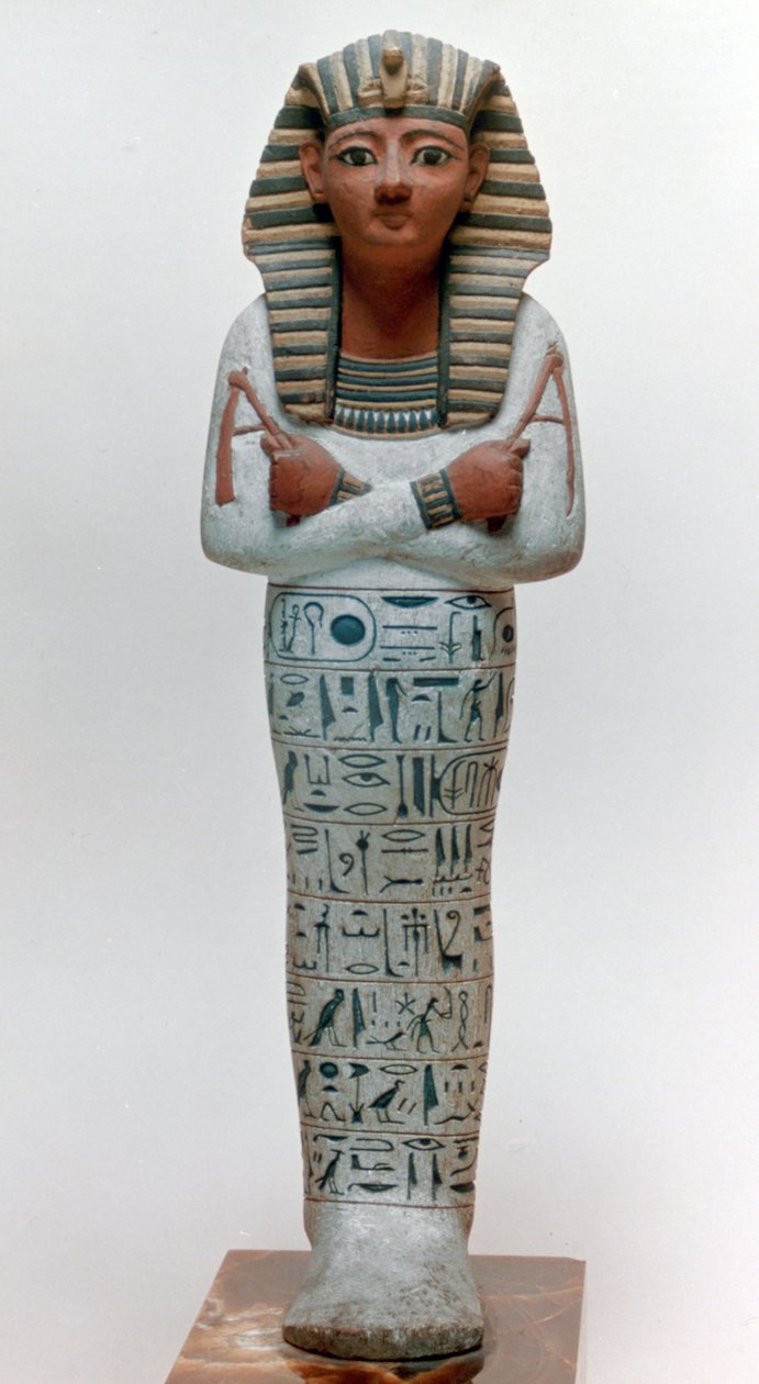 Shabti postava Ramesse IV, egyptská, 20. dynastie od Unbekannt