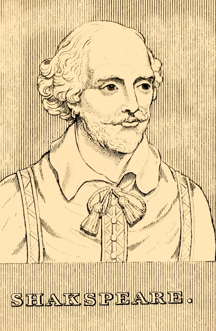 Shakespeare, 1564-1616, 1830. od Unbekannt