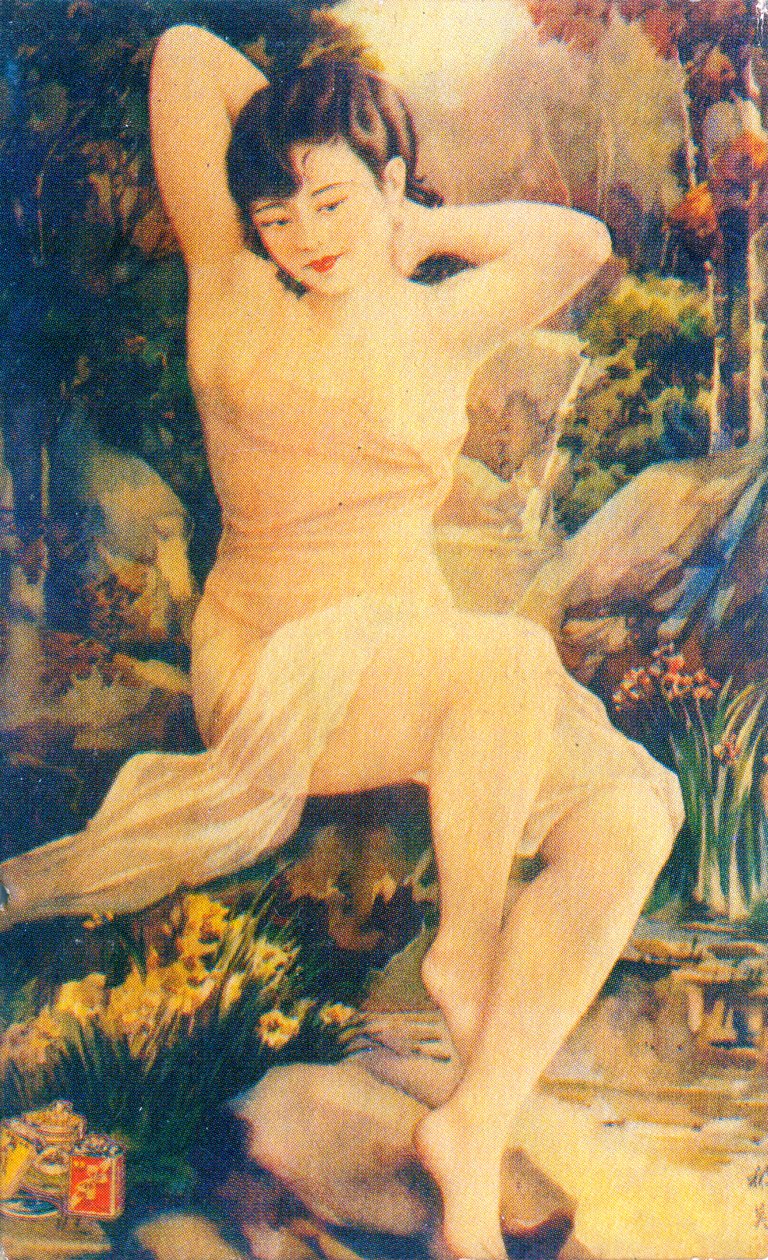 Shanghai reklamní plakát, c1930 od Unbekannt