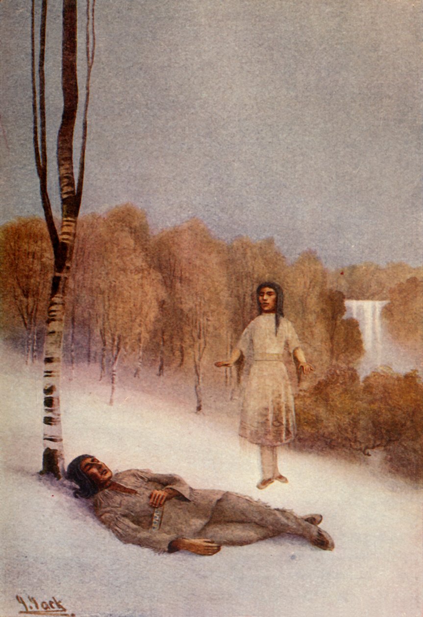 Zpívala zvláštní, sladkou píseň, 1914. od Unbekannt