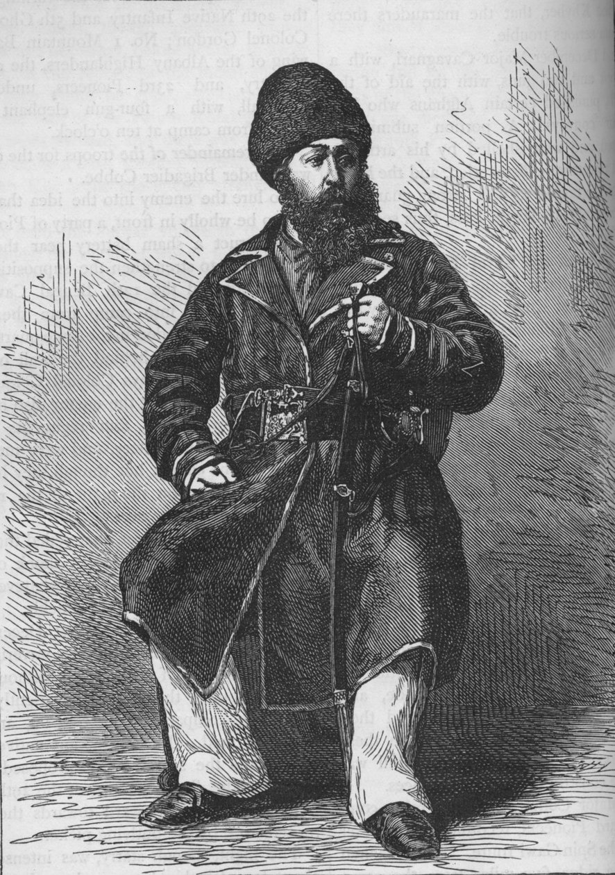 Sher Ali Khan, Ameer of Cabul, c1880 od Unbekannt