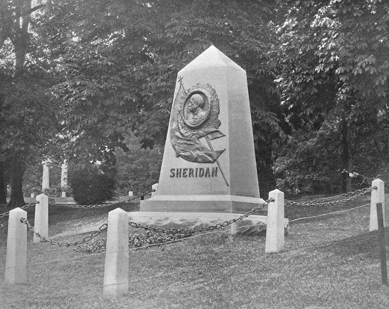 Sheridans Tomb, Arlington National Cemetery, Virginia, USA, c1900. od Unbekannt