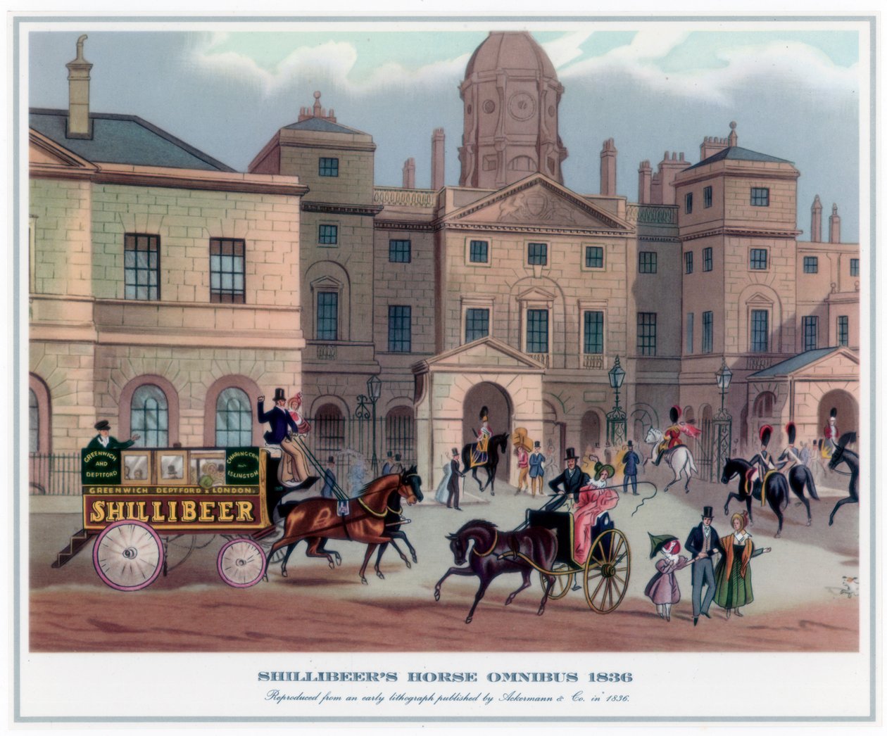 Shillibeers Horse Omnibus, 1836 od Unbekannt