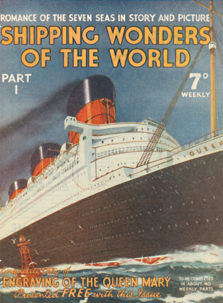 Reklama Shipping Wonders of the World Part I, 1935 od Unbekannt