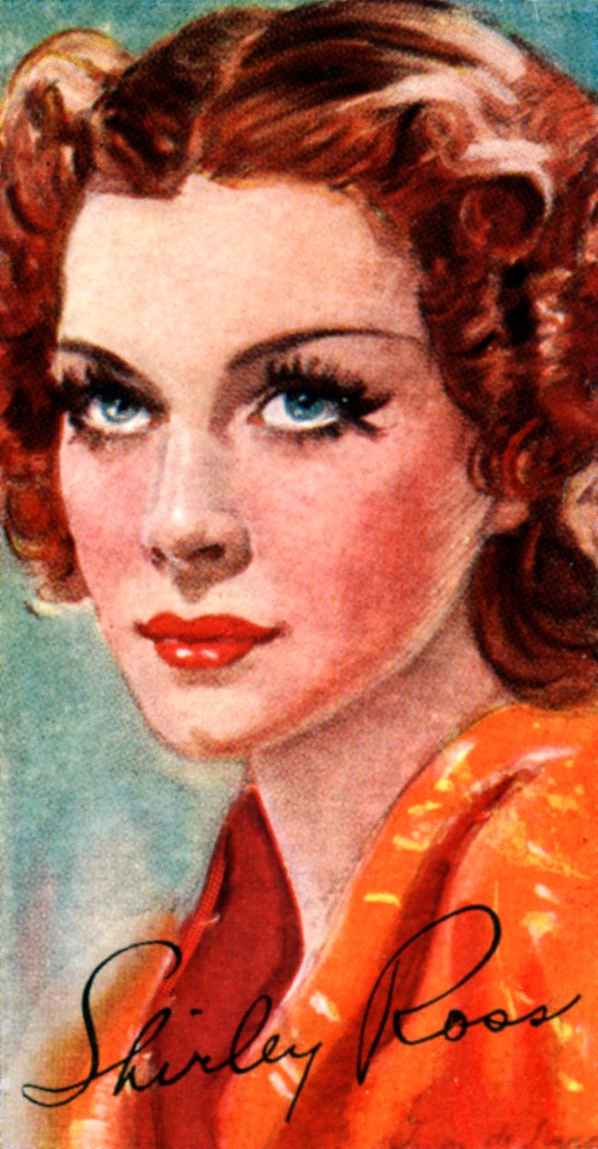 Shirley Ross, 1913-1975, americká filmová herečka, 20. století od Unbekannt