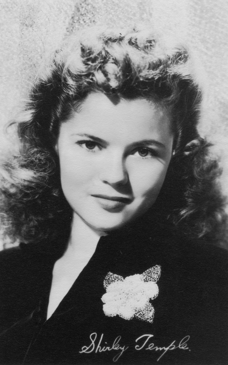 Shirley Temple b1928, americká herečka, c1940 od Unbekannt