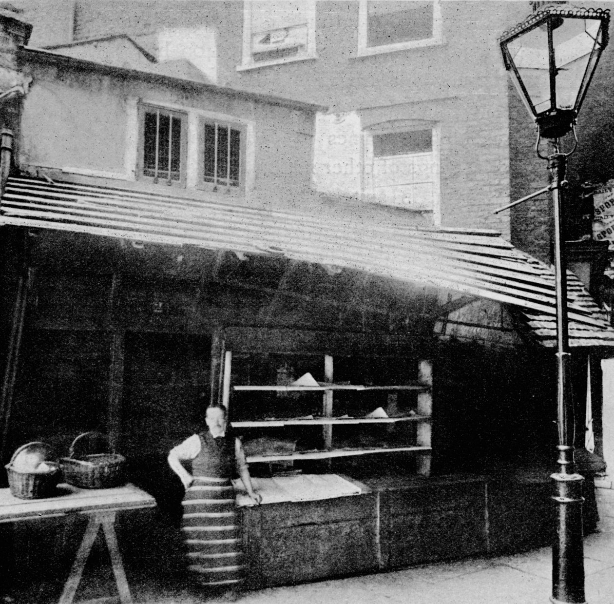 Obchod a solární zařízení, Clare Market, Londýn, od té doby zničen, 1895 1904 od Unbekannt