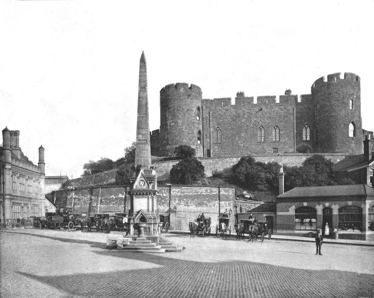 Hrad Shrewsbury, Shrewsbury, Shropshire, 1894. od Unbekannt