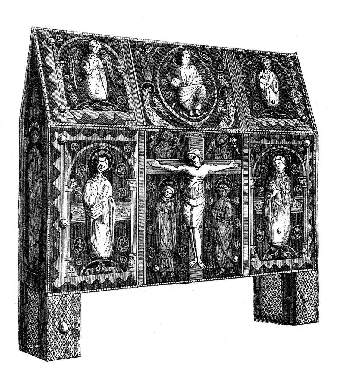 Svatyně, 12. století, 1870 od Unbekannt