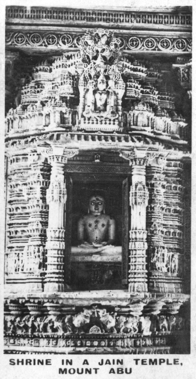 Svatyně v džinistickém chrámu, Mount Abu, Rádžasthán, Indie, c1925 od Unbekannt