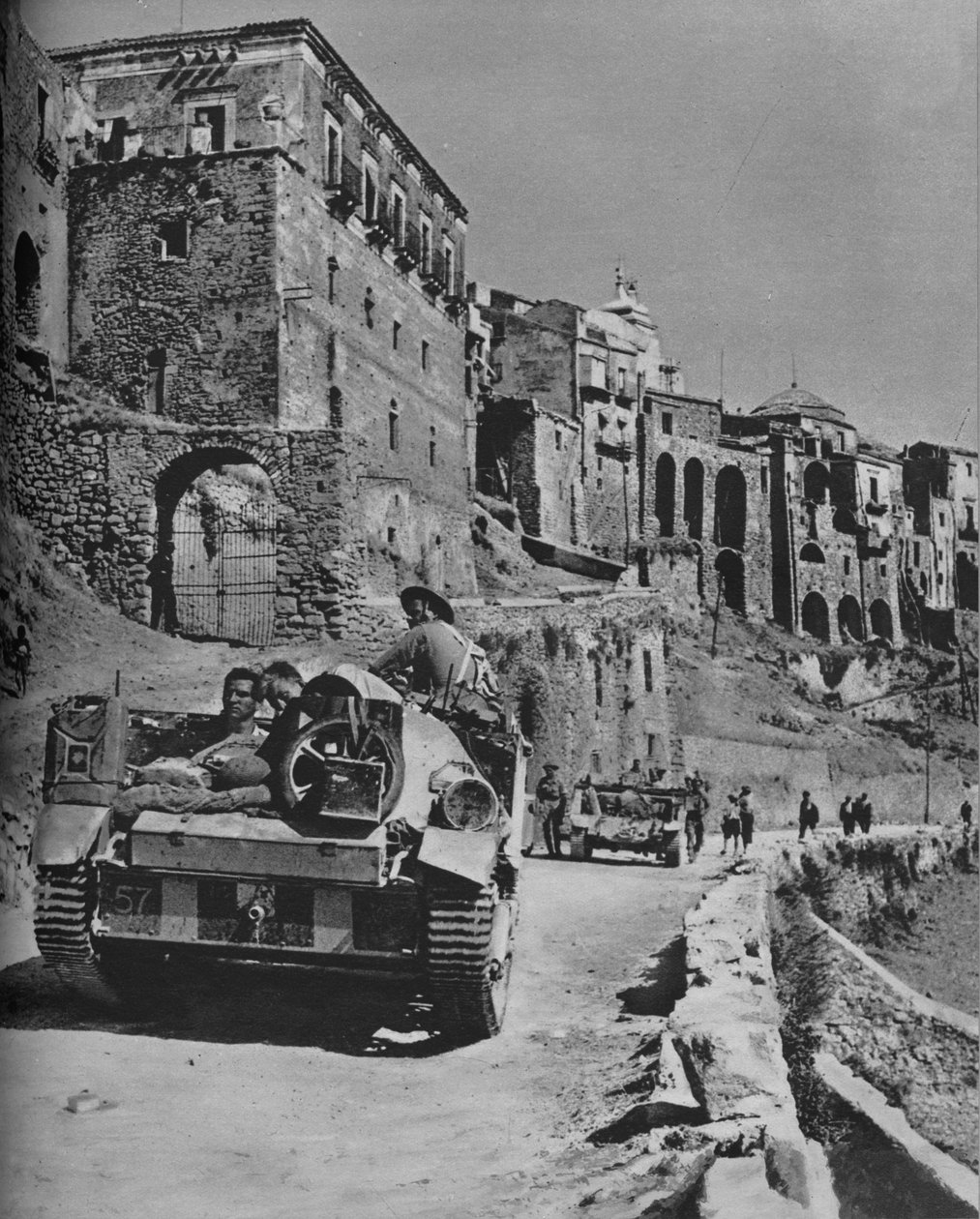 Sicilian Mountain Stronghold Stormed, 1943 od Unbekannt