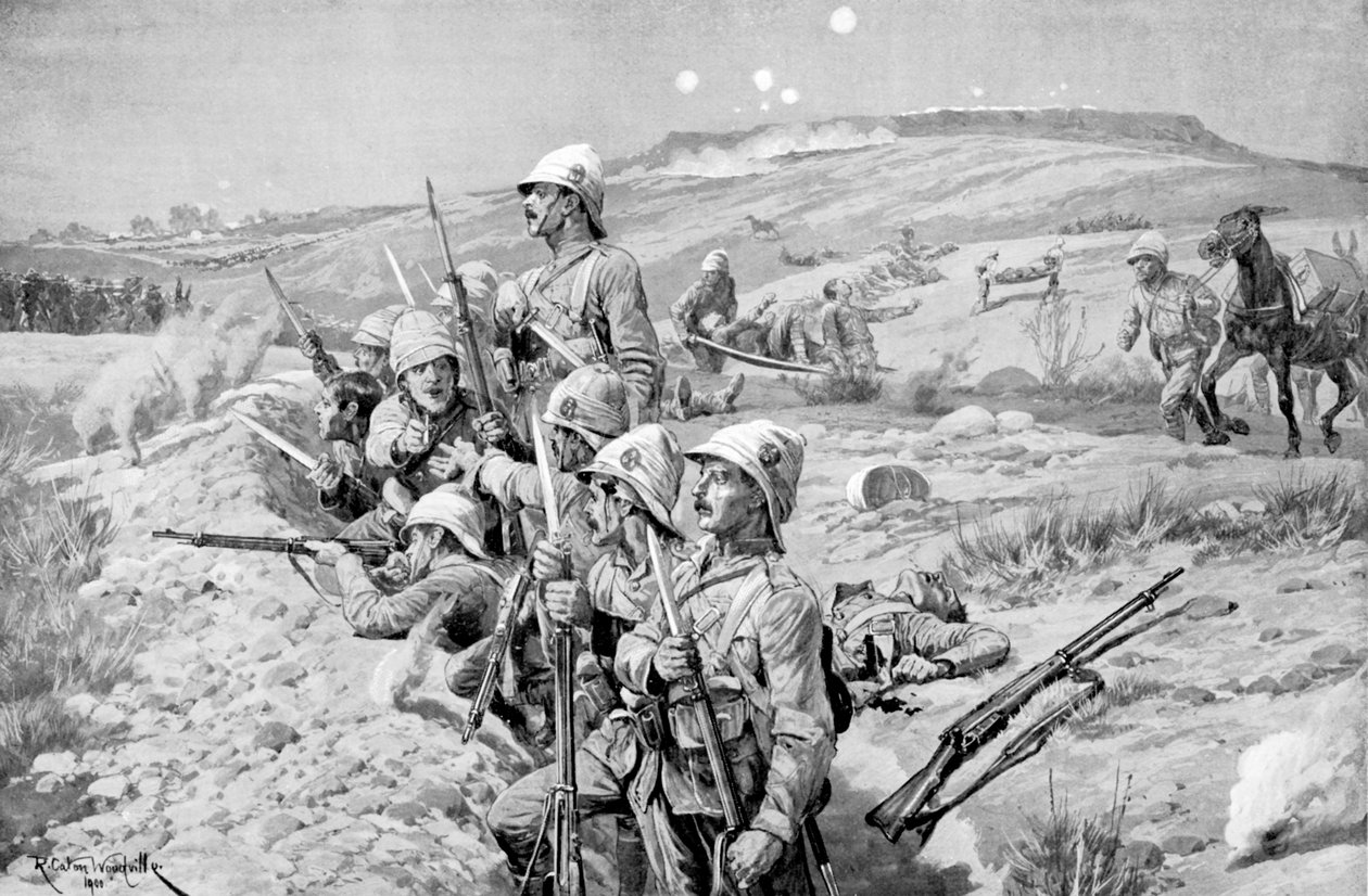 Siege of Ladysmith, Jižní Afrika, Búrská válka, 1899-1900 od Unbekannt