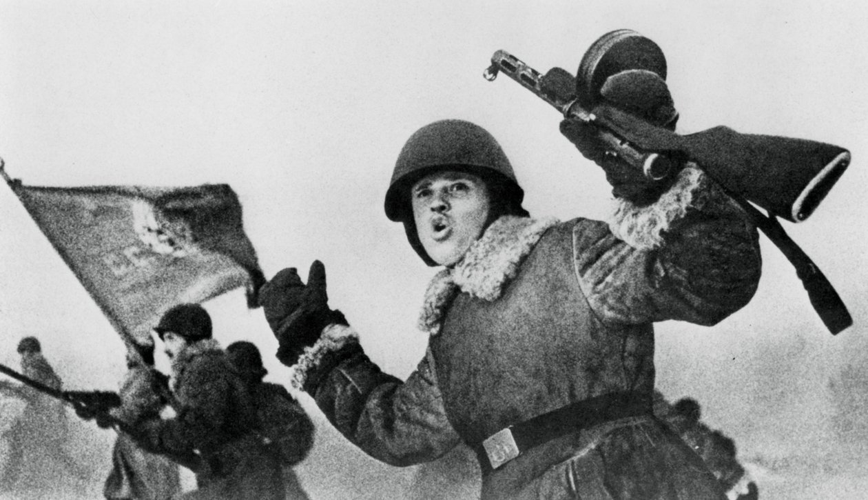 Obléhání Leningradu, leden 1943 od Unbekannt