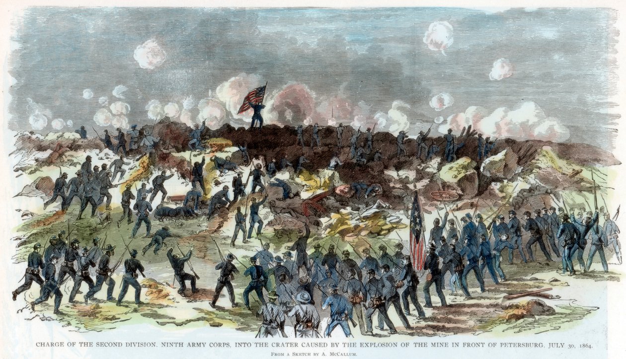 Obléhání Petersburgu, Virginie, Americká občanská válka, 30. července 1864 od Unbekannt