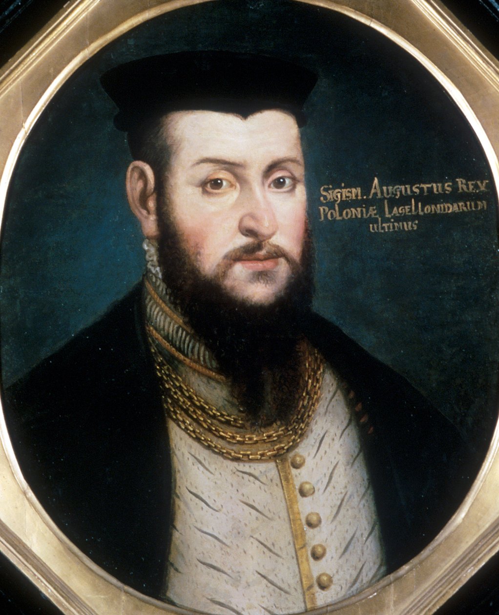 Sigismund II, Augustus, spoluvládce Polska se svým otcem 1530-1548, jediný vládce od roku 1548 od Unbekannt