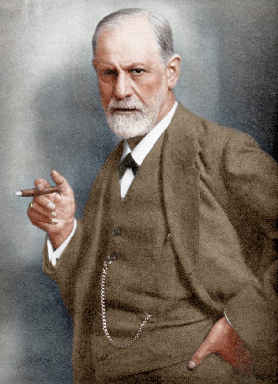 Sigmund Freud 1856-1939, rakouský neurolog od Unbekannt