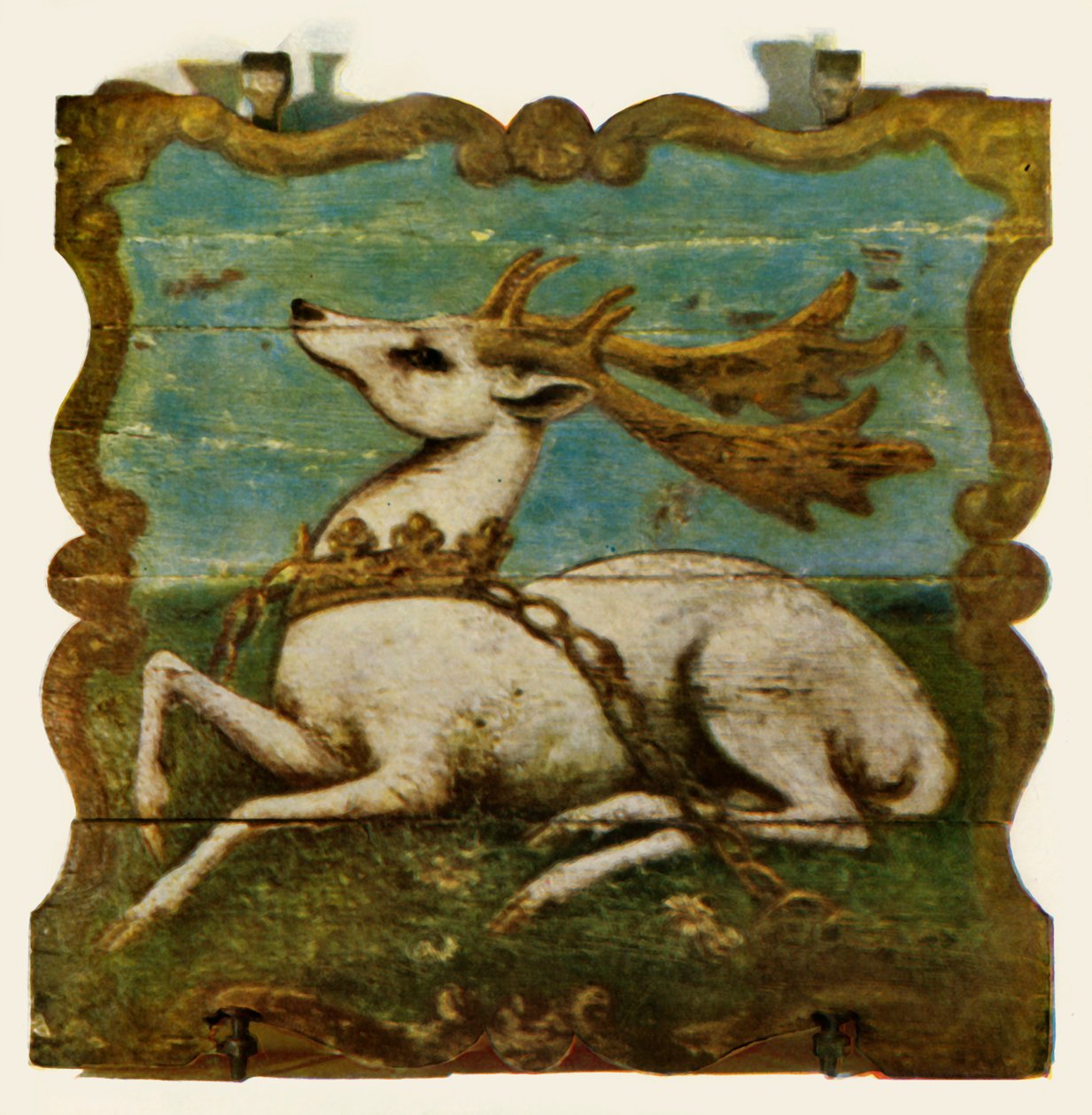 „Vývěsní tabule z White Hart, Witley, Surrey“, c1750, 1943. od Unbekannt
