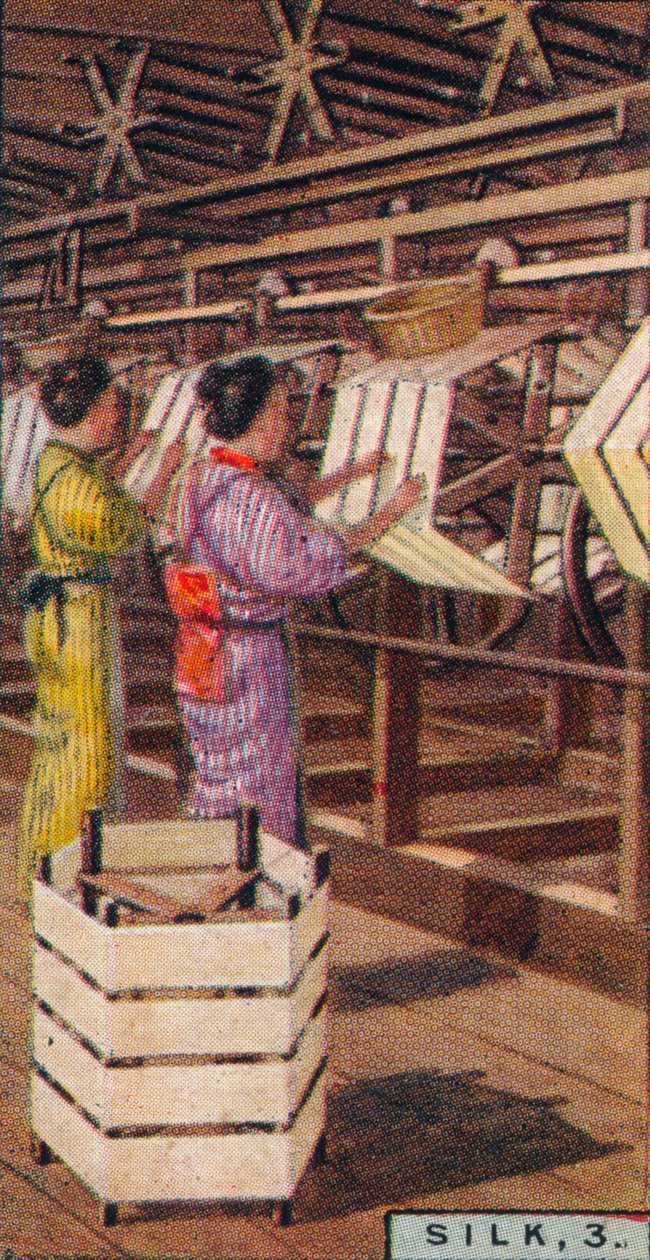 Silk, 3. - Reeling Silk, Japonsko, 1928 od Unbekannt
