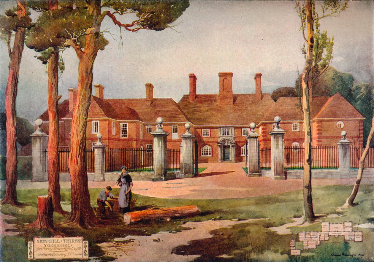 Sion Hill, Thirsk, Yorkshire, c1913 od Unbekannt