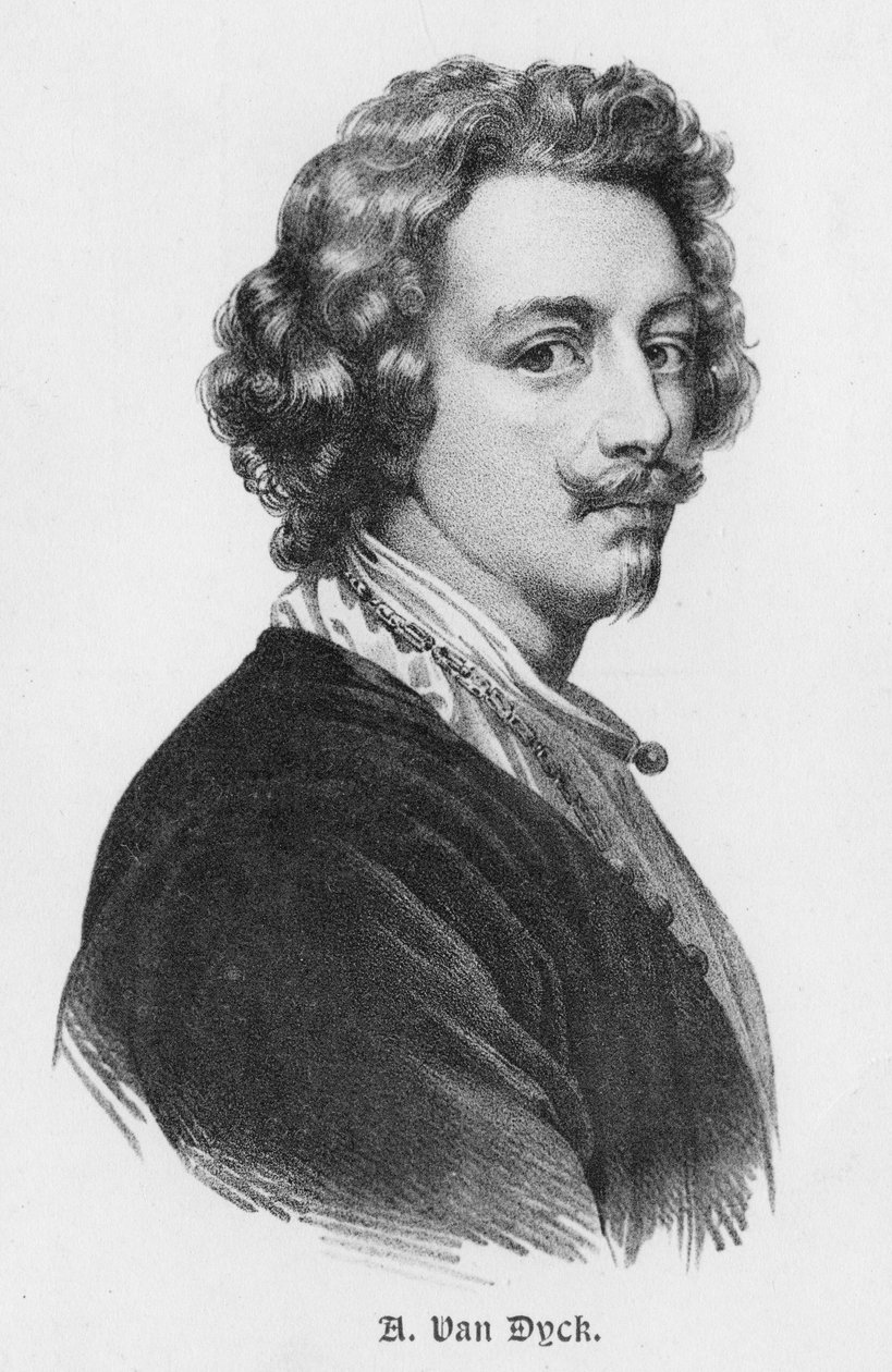 Sir Anthony van Dyck 1599-1641, vlámský malíř, počátek 20. století od Unbekannt