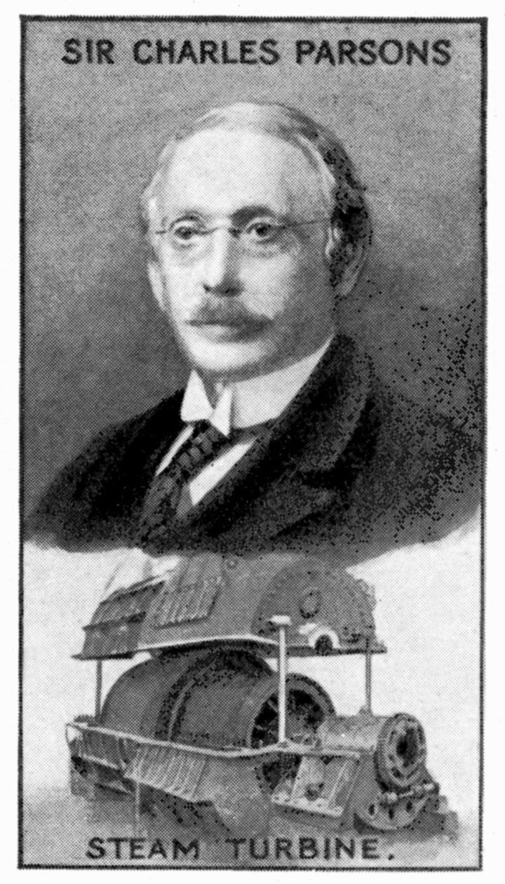 Sir Charles Algernon Parsons, irský inženýr, c1924 od Unbekannt