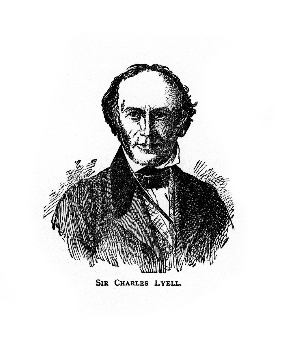 Sir Charles Lyell, britský právník a geolog 19. století, 20. století od Unbekannt