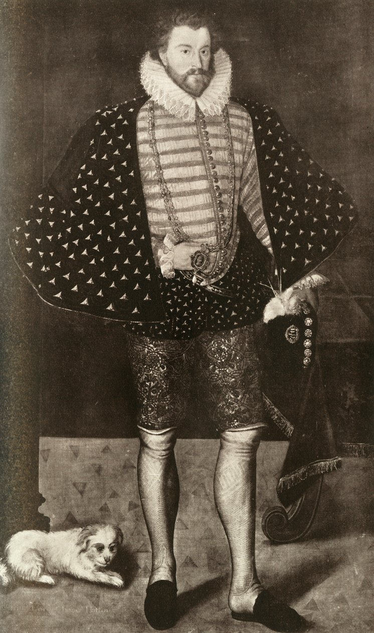 Sir Christopher Hatton, 1909 od Unbekannt