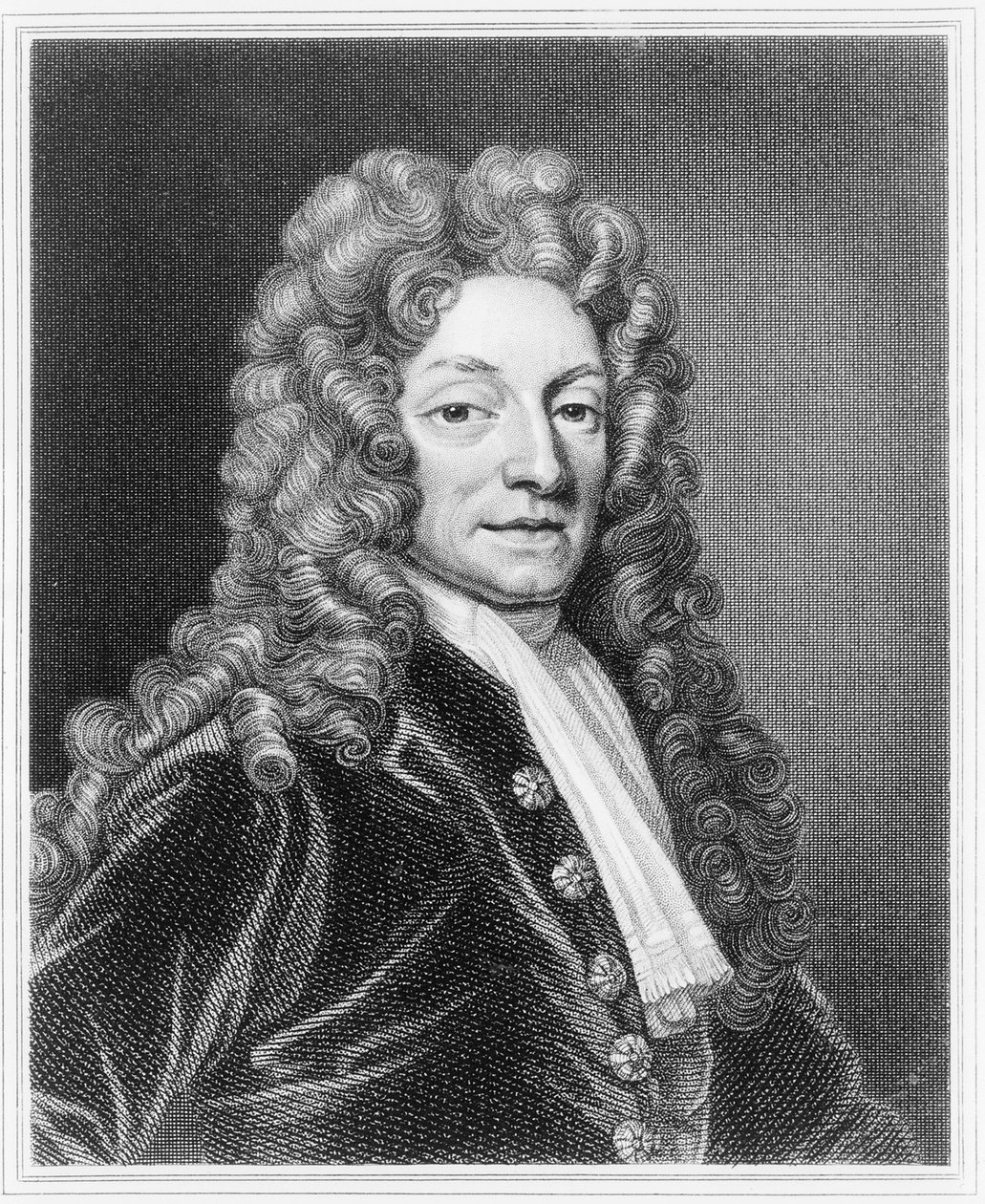 Sir Christopher Wren, anglický architekt, c1680 od Unbekannt