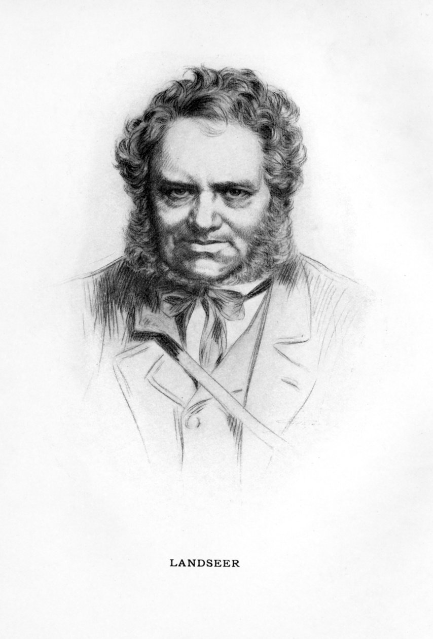 Sir Edwin Henry Landseer , britský malíř, 1912. od Unbekannt