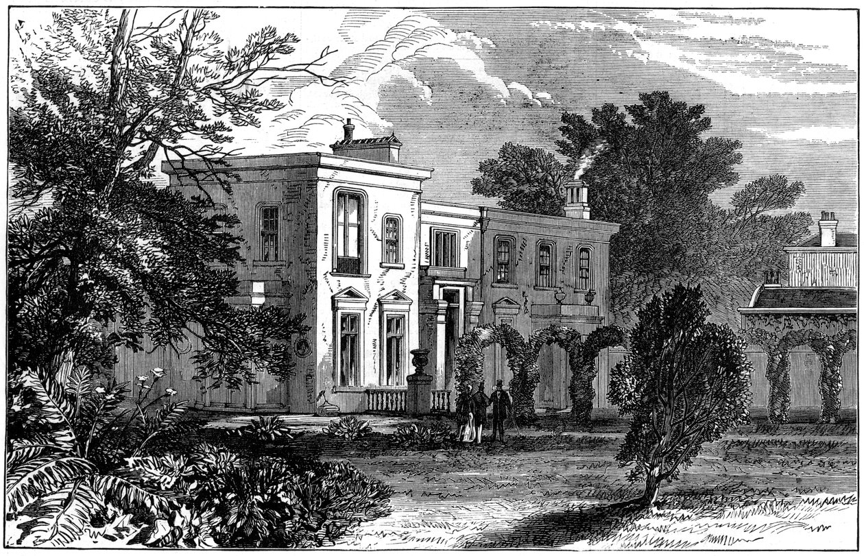 Dům Sira Edwina Landseerse 1802-1873, Brighton, East Sussex, 1874 od Unbekannt