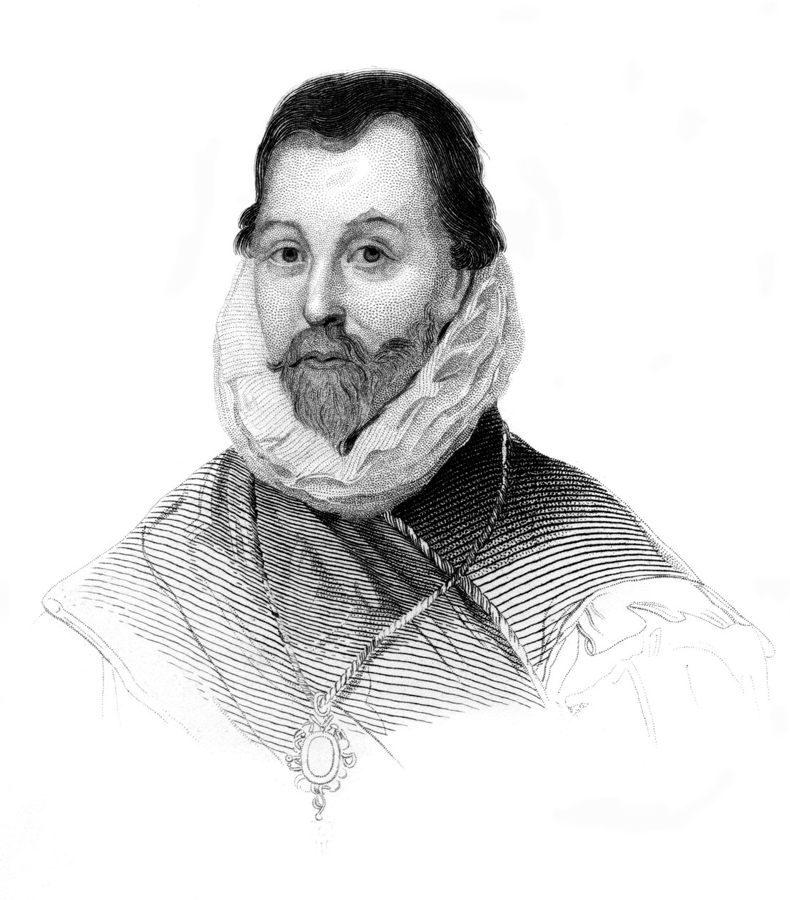 Sir Francis Drake, anglický mořeplavec a lupič ze 16. století, kolem roku 1850 od Unbekannt