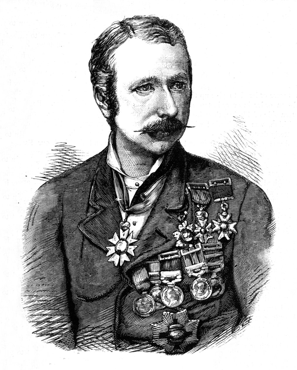 Sir Garnet Wolseley, c1880 od Unbekannt
