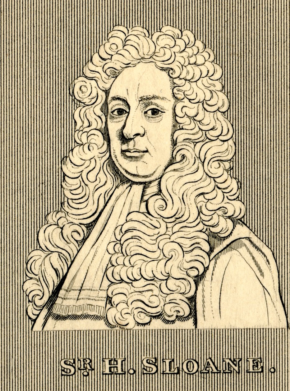 Sir H. Sloane, 1660-1753, 1830. od Unbekannt