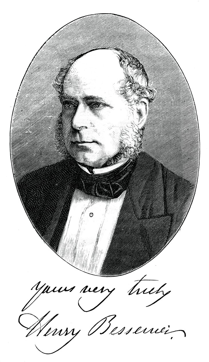 Sir Henry Bessemer, anglický inženýr, c1880 od Unbekannt