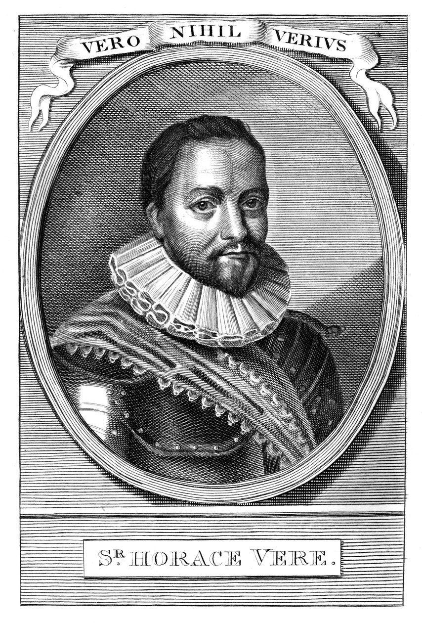 Sir Horace Vere, anglický voják během třicetileté války od Unbekannt