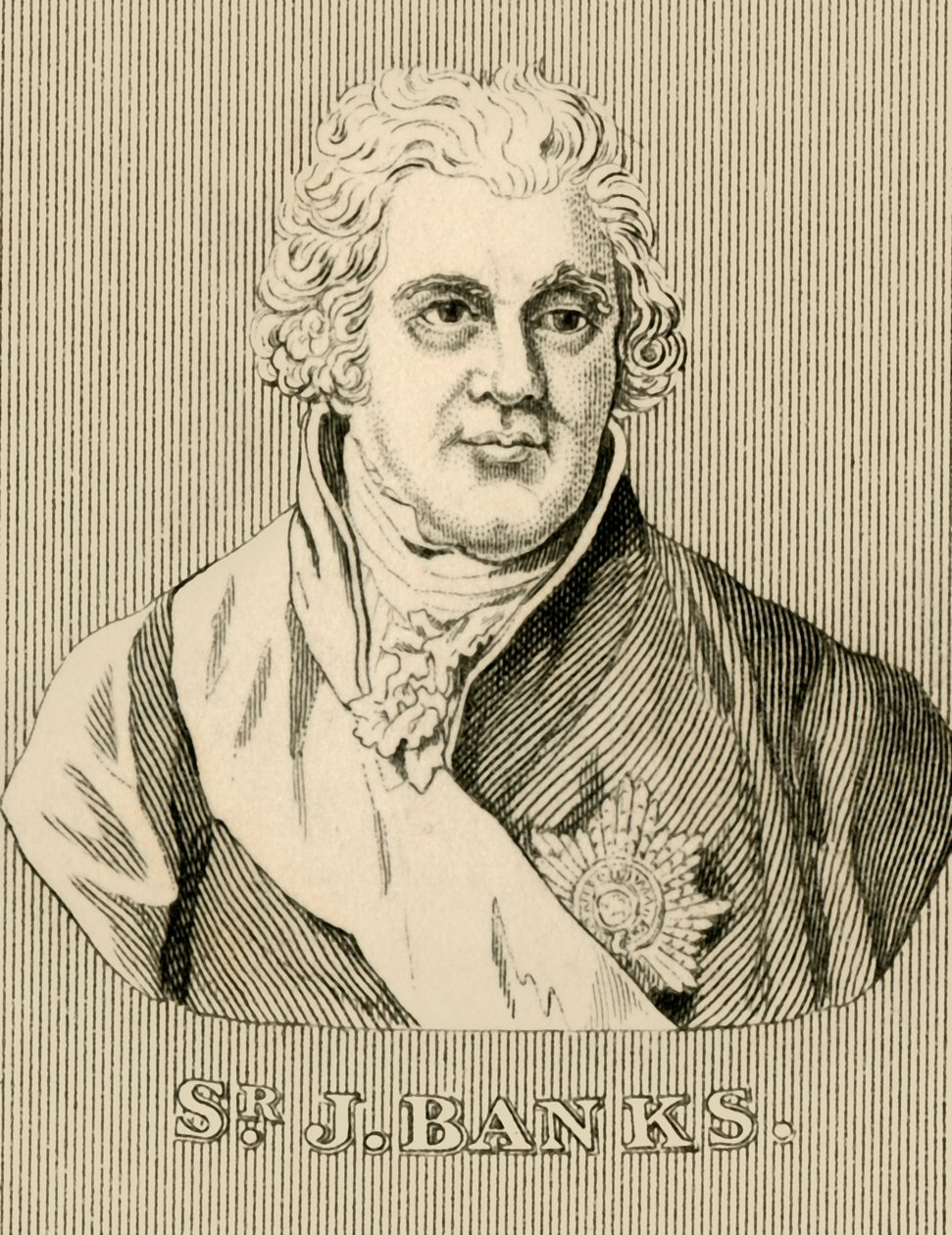 Sir J. Banks, 1743-1820, 1830. od Unbekannt