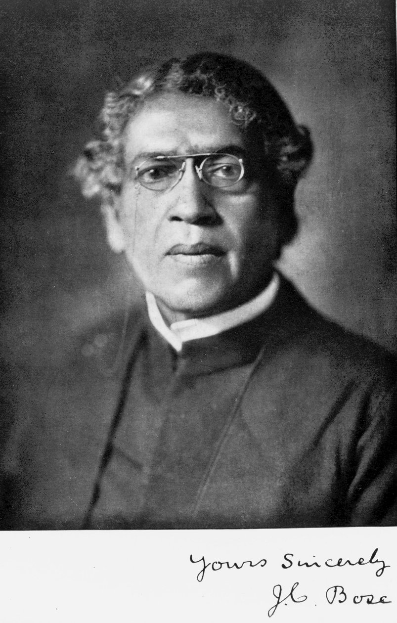 Sir Jagadis C Bose, indický fyzik a botanik, c 1920 od Unbekannt