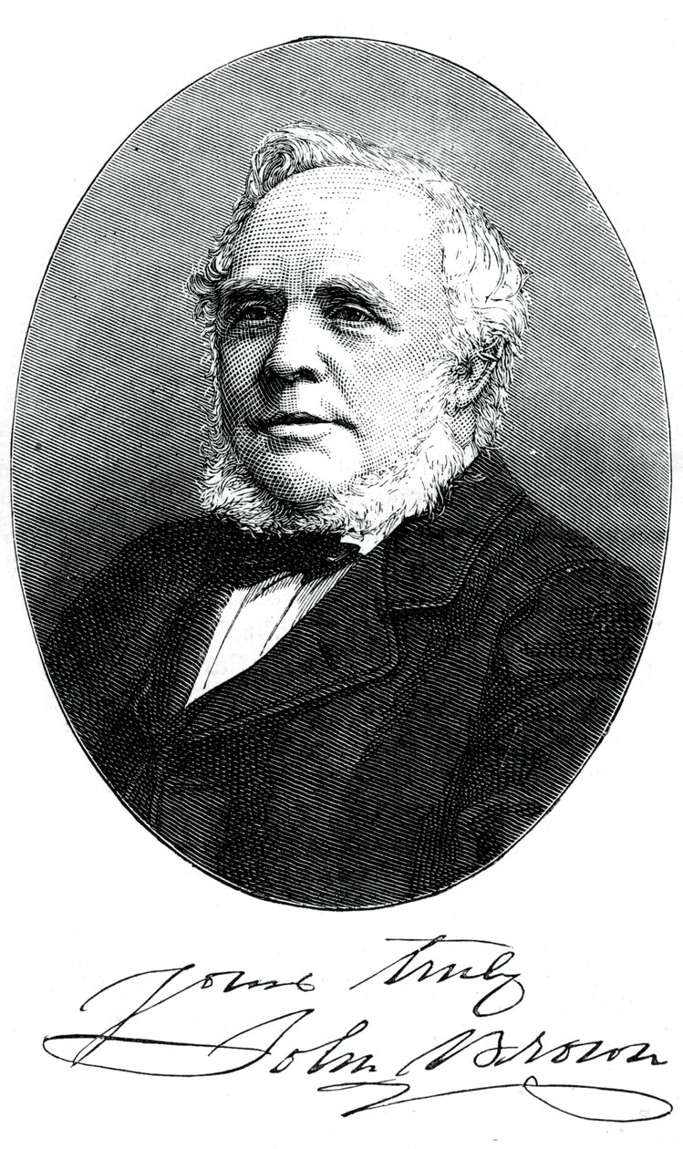 Sir John Brown, britský průmyslník, c1880 od Unbekannt
