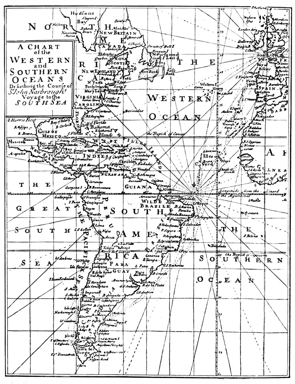 Sir John Narbroughs Voyage, c1670, 1903. od Unbekannt