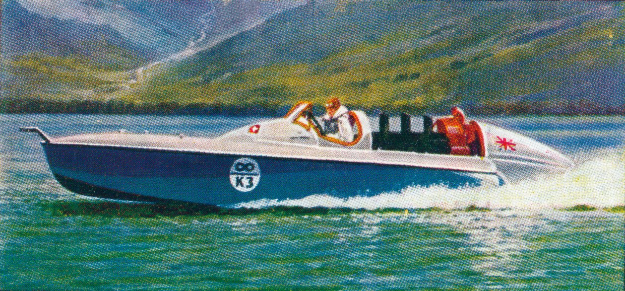 Sir Malcolm Campbells Bluebird, 1938 od Unbekannt