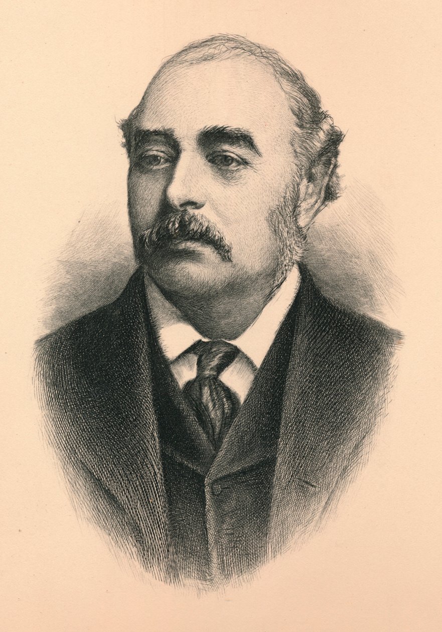 Sir Matthew White Ridley, 1. vikomt Ridley 1842-1904, britský konzervativní politik a úředník od Unbekannt