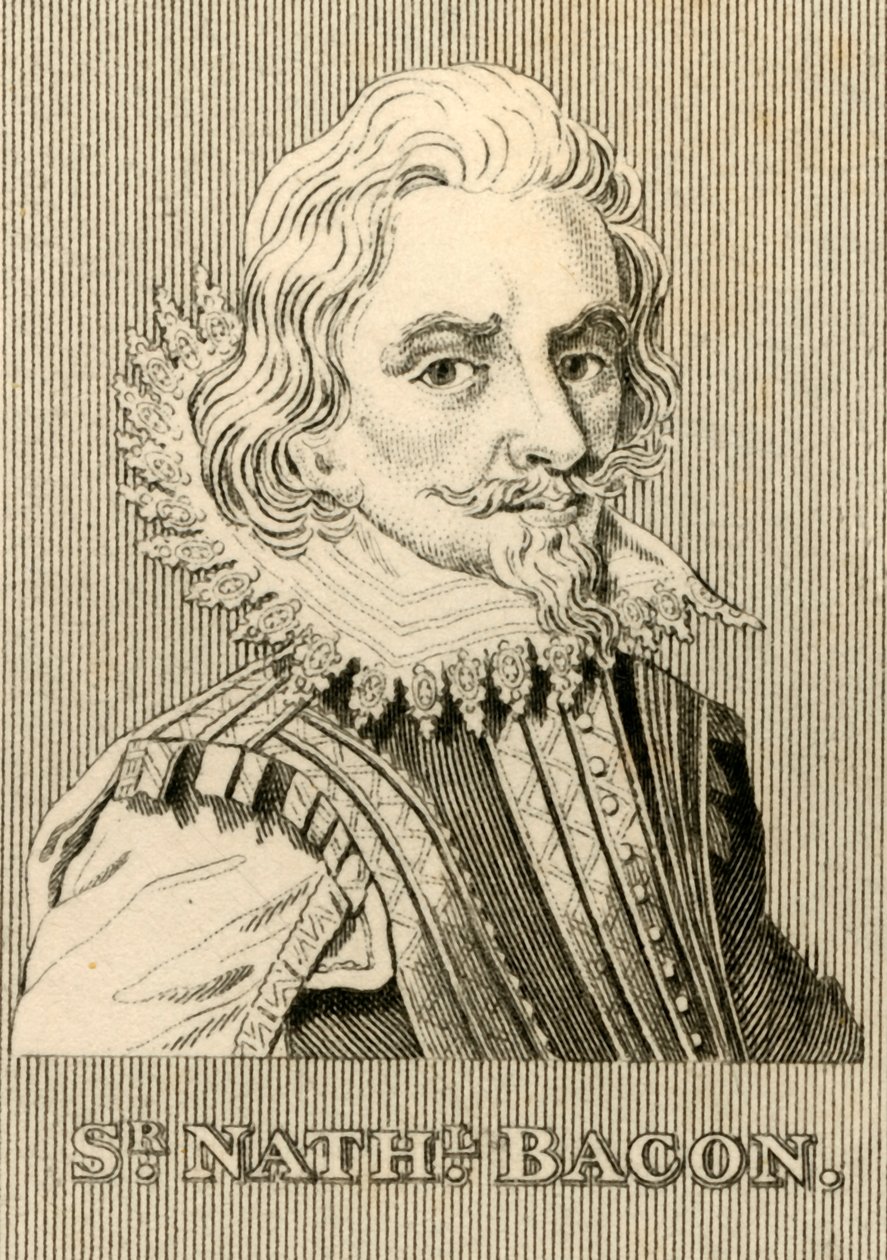 Sir Nathaniel Bacon, 1647-1676, 1830. od Unbekannt
