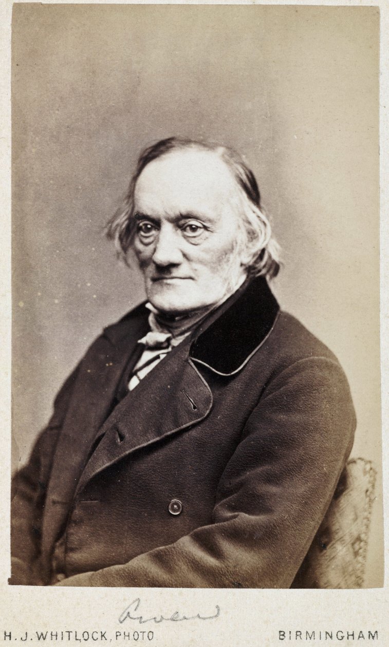 Sir Richard Owen, anglický přírodovědec a paleontolog, c 1880 od Unbekannt