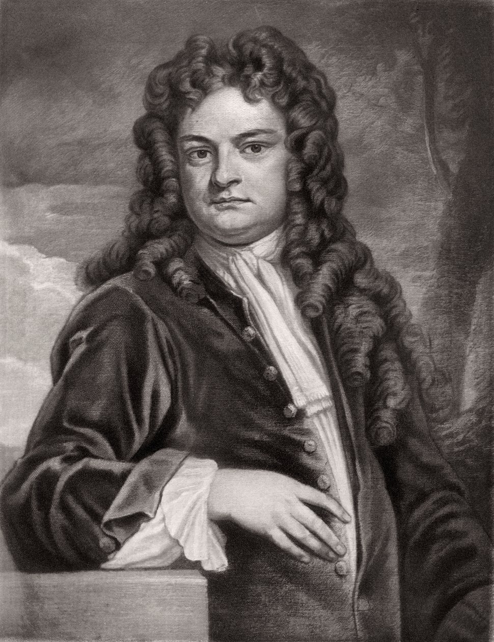Sir Richard Steele , irský spisovatel a politik, 1711 1906 od Unbekannt