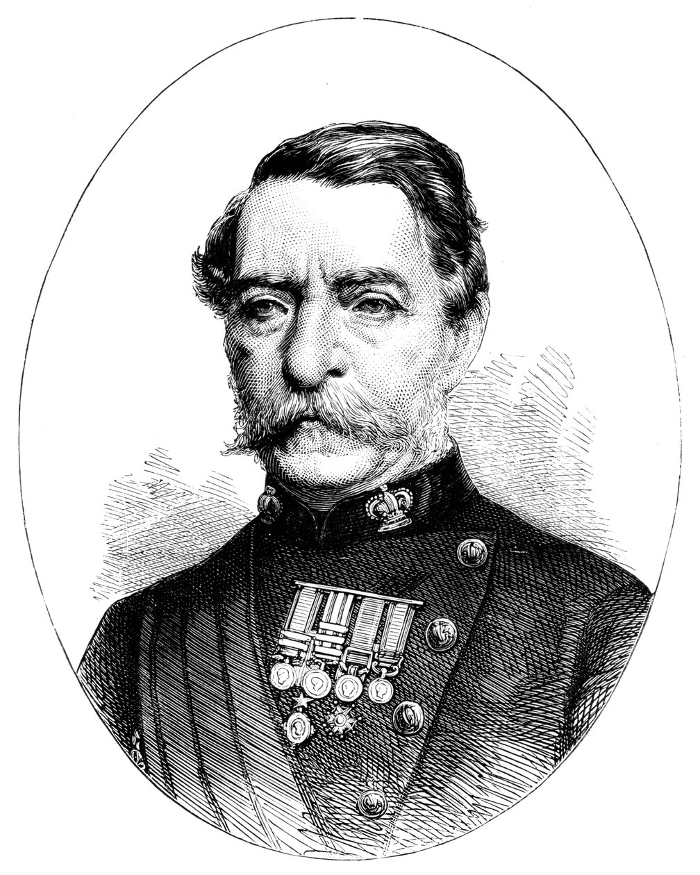 Sir Robert Napier 1791-1876, lord Napier z Magdaly od Unbekannt