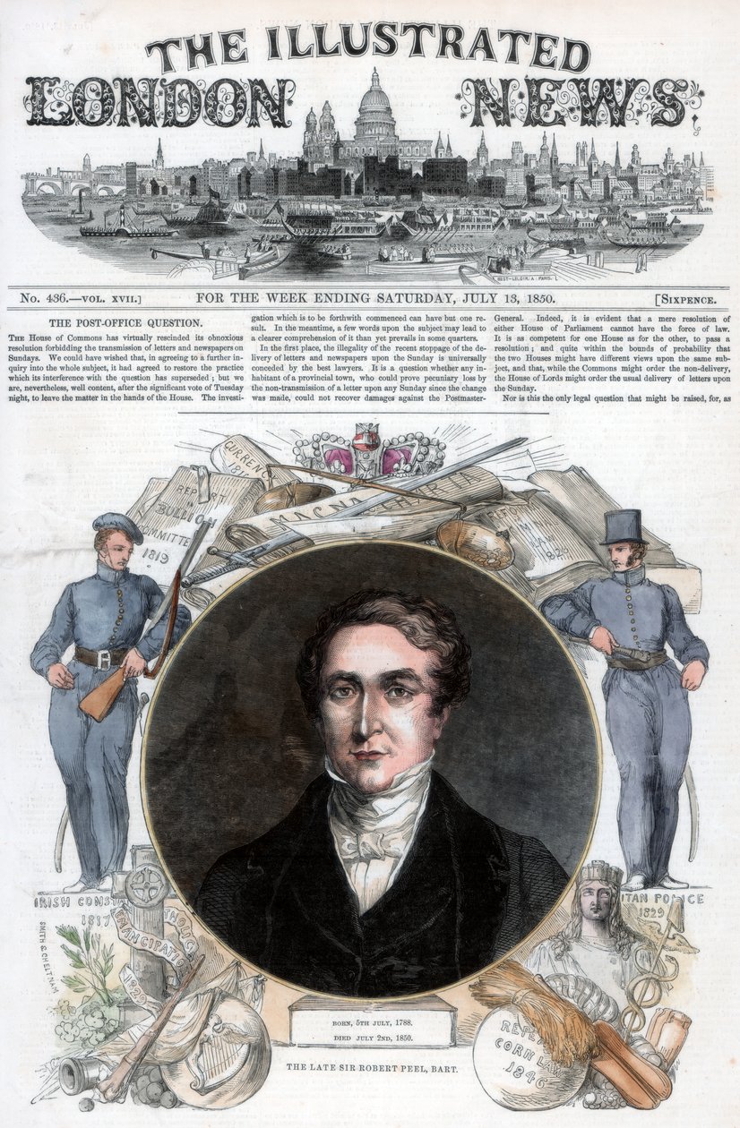 Sir Robert Peel, 1850 od Unbekannt